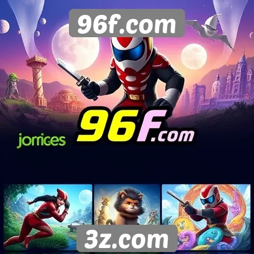 Análise da variedade de jogos em 96f.com