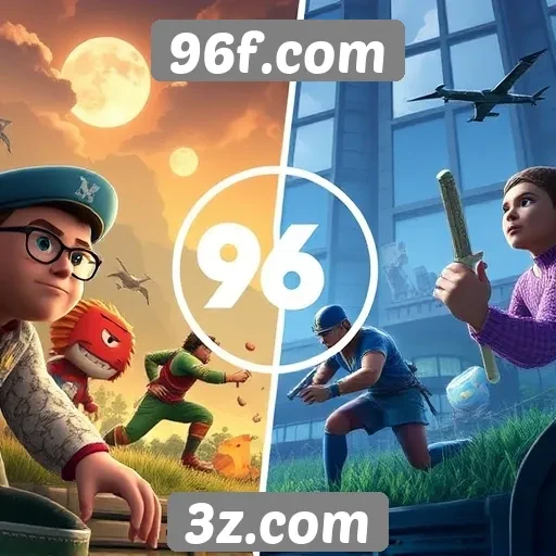 Diferenciais dos jogos oferecidos pelo 96f.com